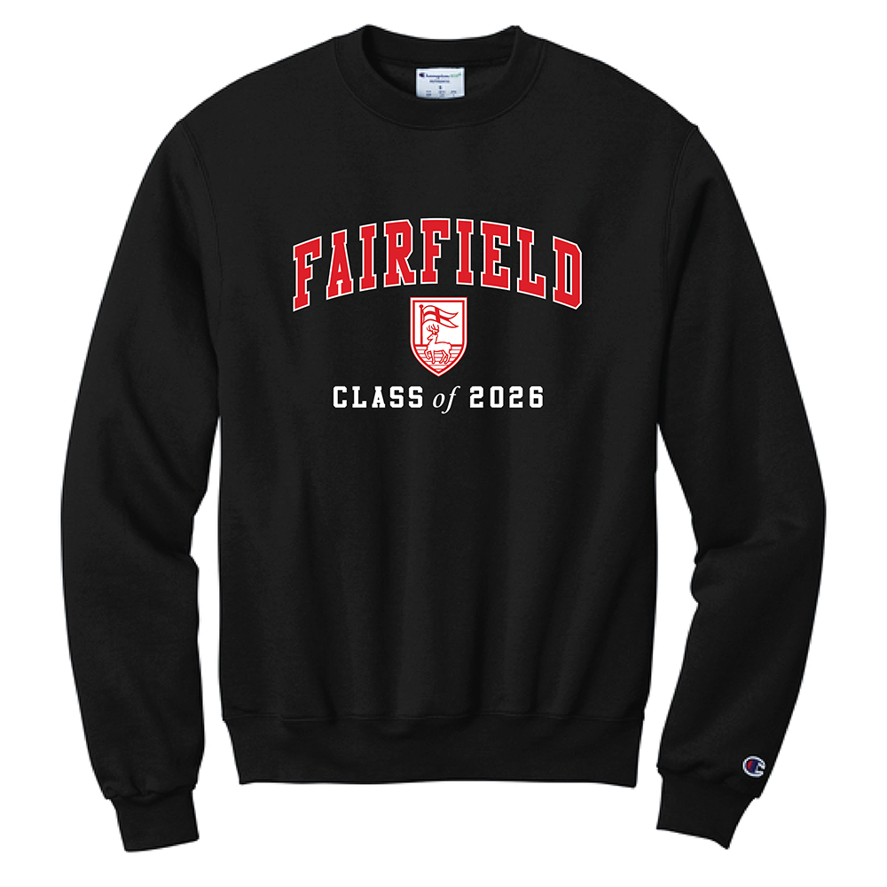 Fairfield Class of 2026 Champion Crewneck Sweatshirt